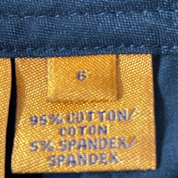 Tory Burch Navy Blue Trousers Size 6 - Picture 10 of 12